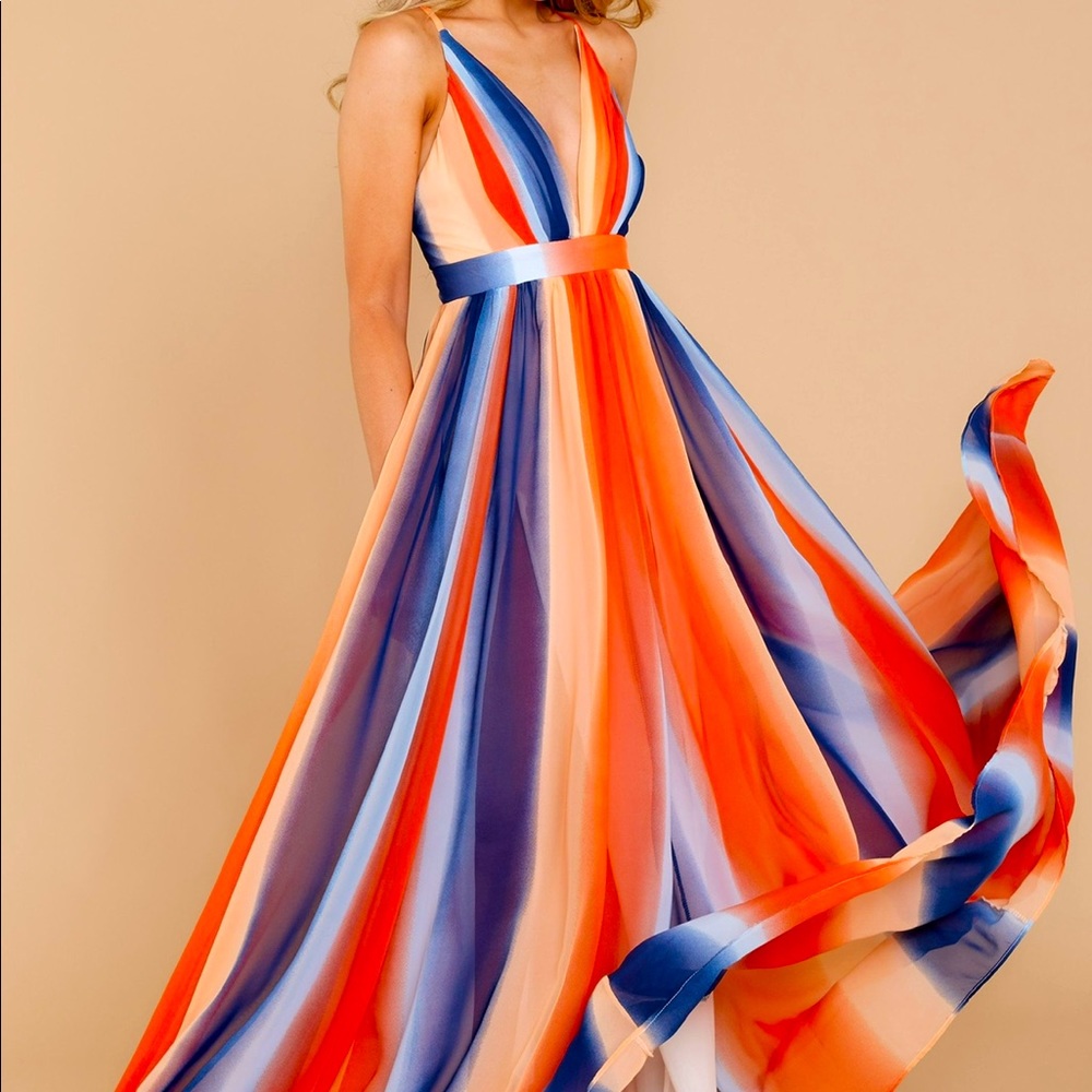 Full length max dress